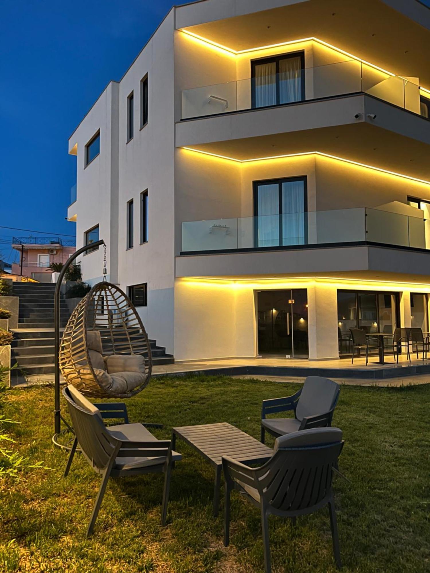Adele Hotel Ksamil Bagian luar foto