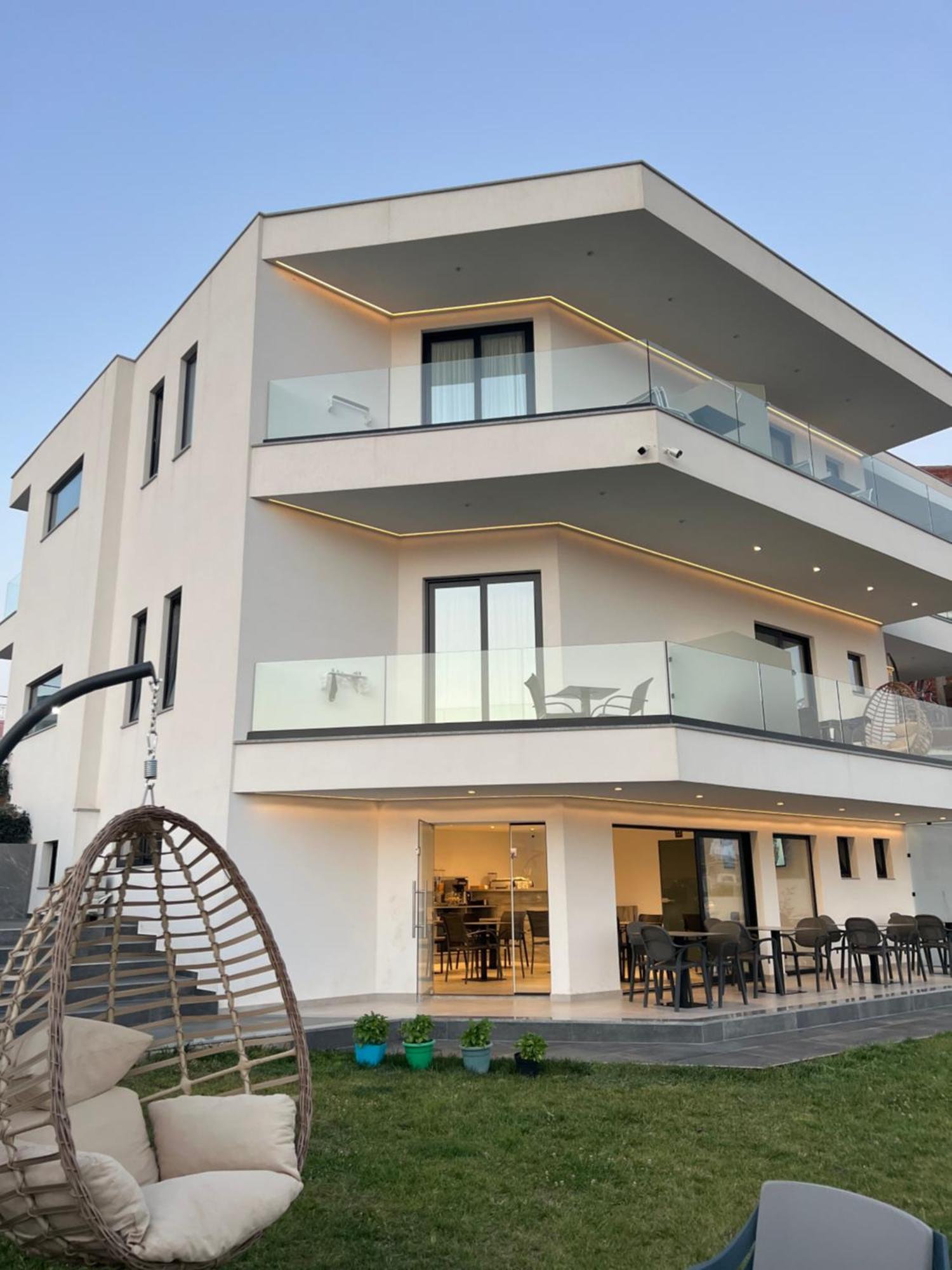 Adele Hotel Ksamil Bagian luar foto